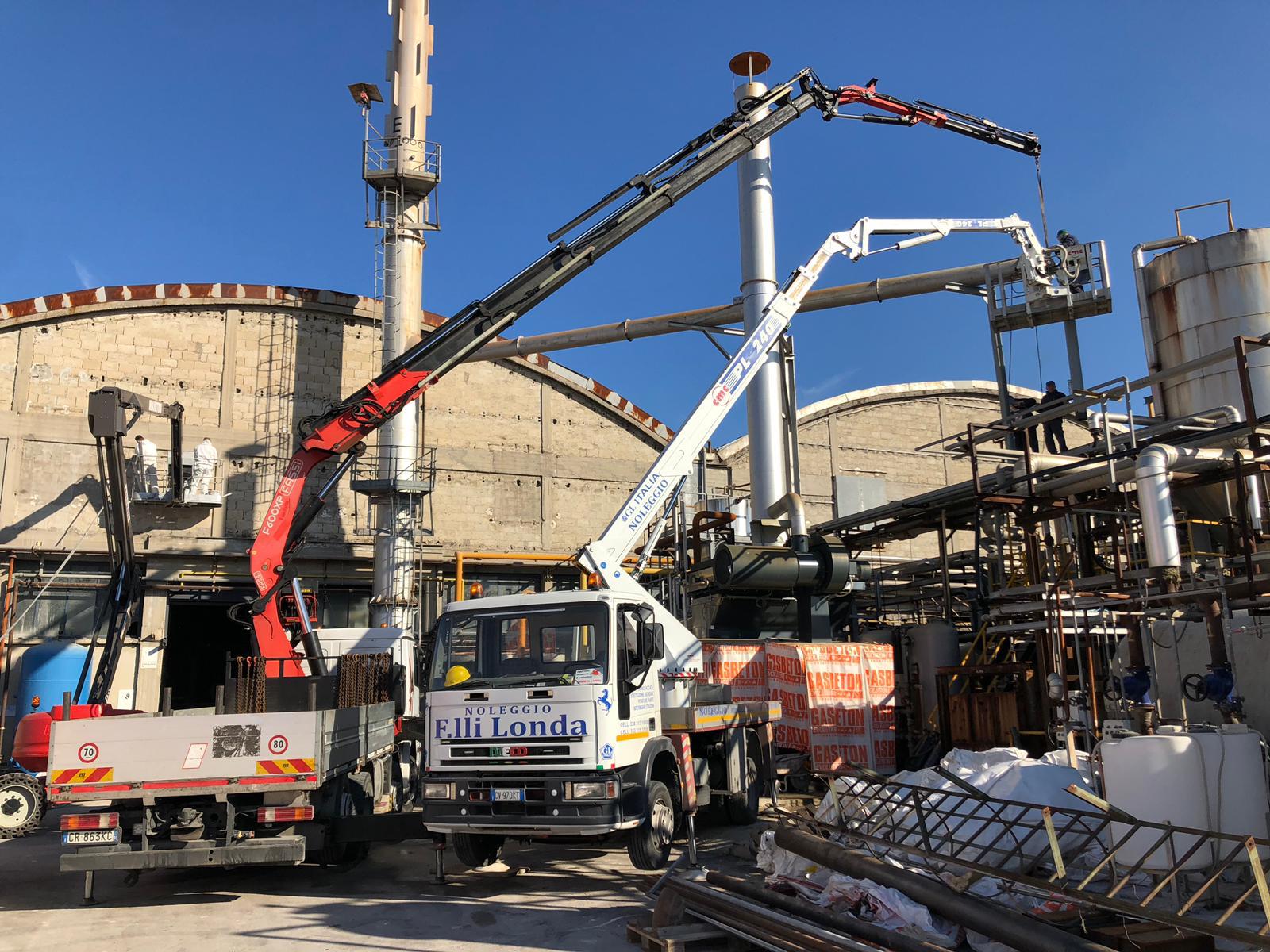 Manutenzione impianto produzione blocchi siporex Volla (NA)