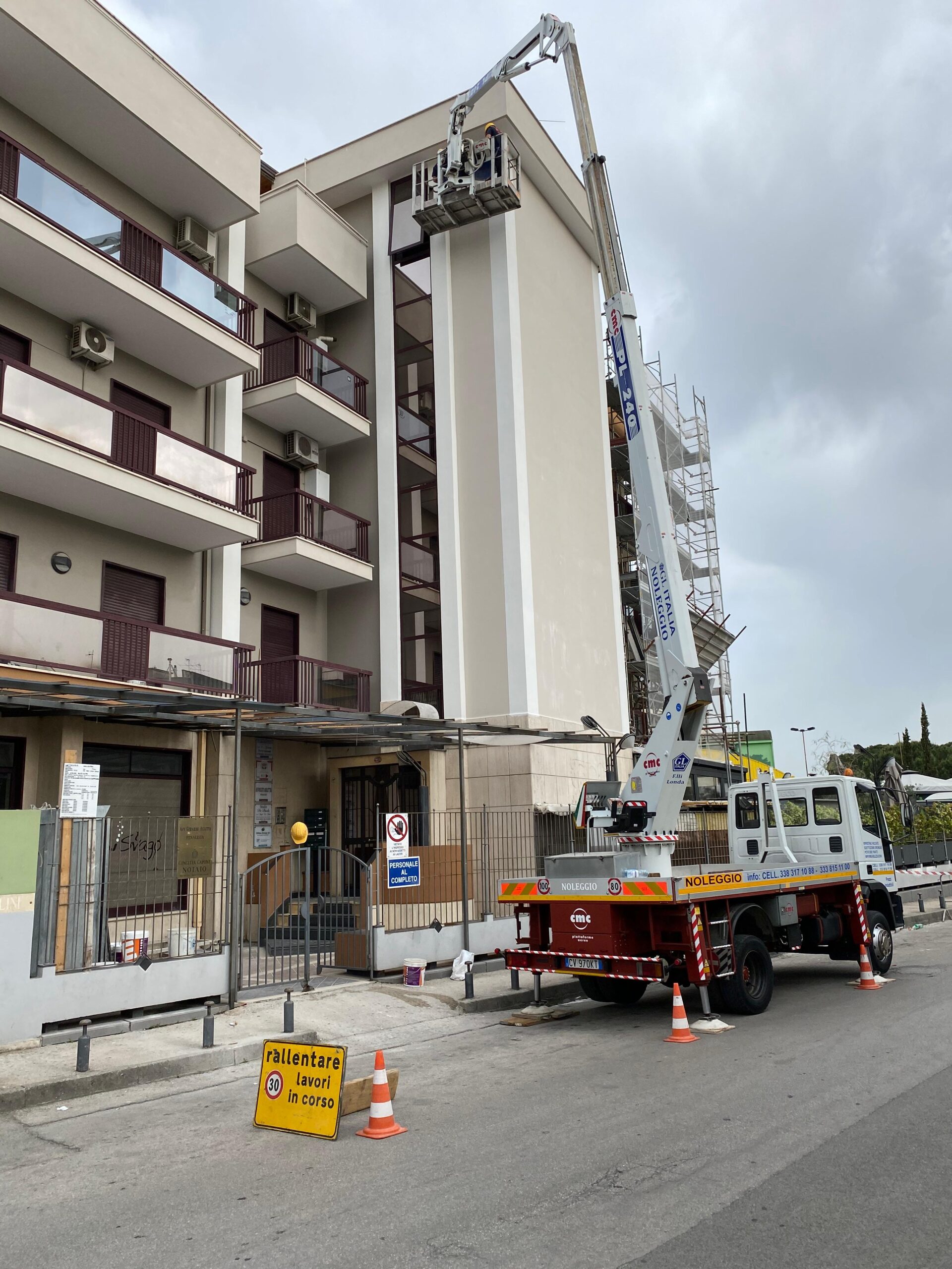 Pitturazione facciata condominio Afragola (NA)