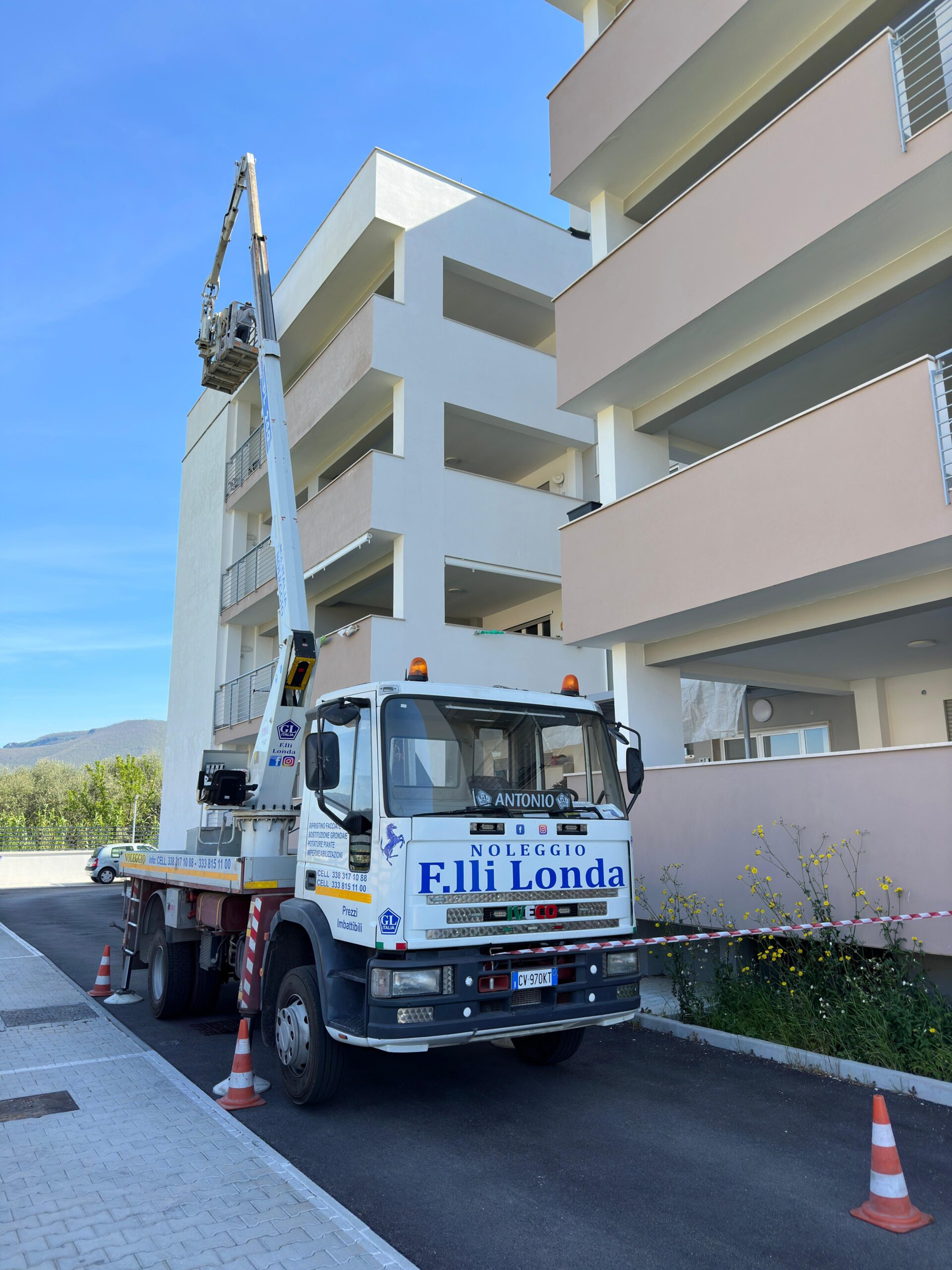 Pitturazione facciata condominio Baronissi (SA)