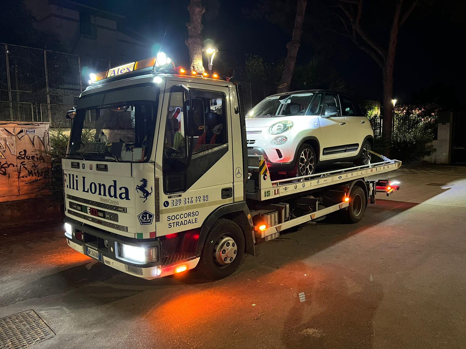 Soccorso Stradale autoveicolo in avaria eboli