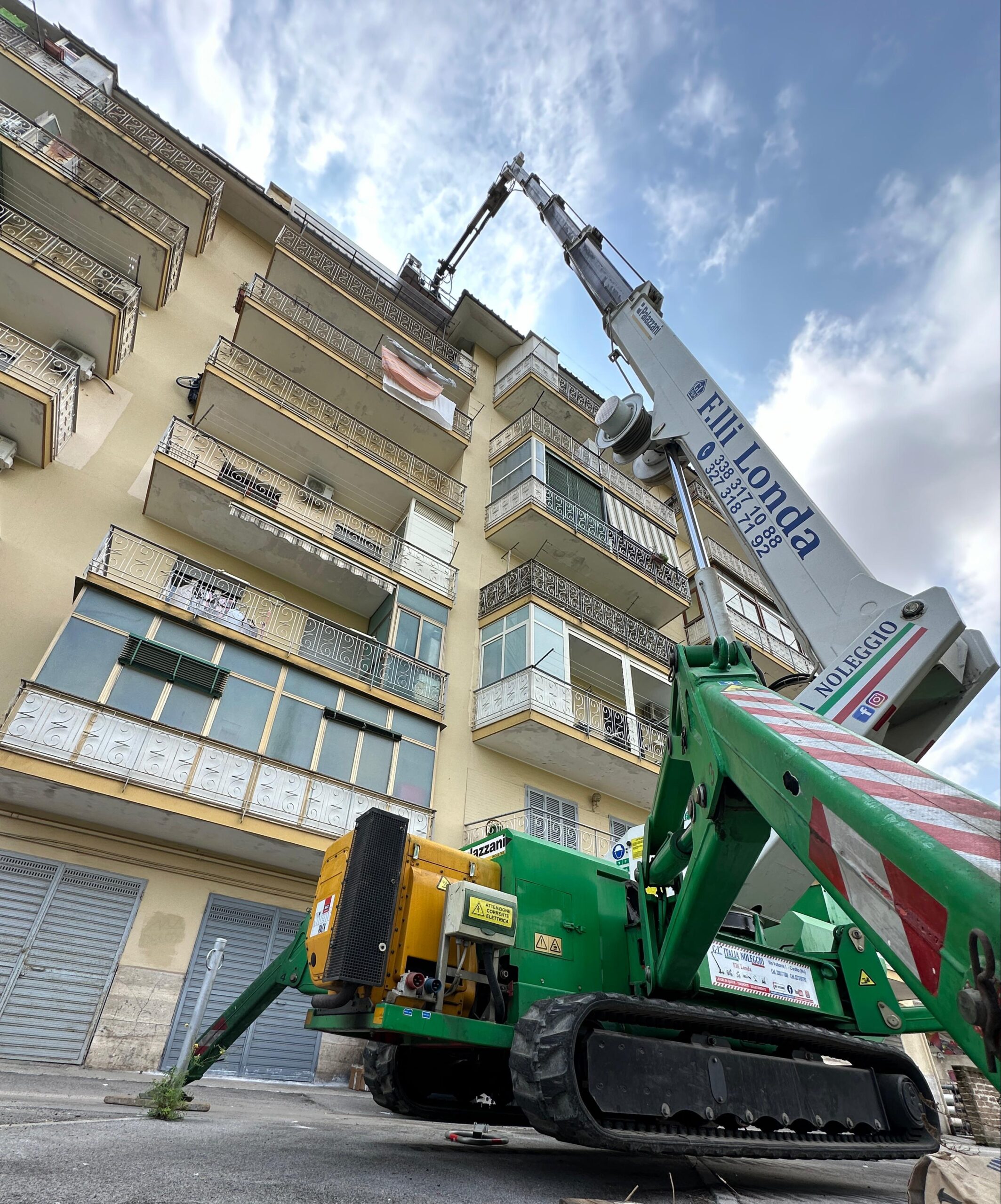 intervento di’ impermeabilizzazione cornicione Condominio Cardito